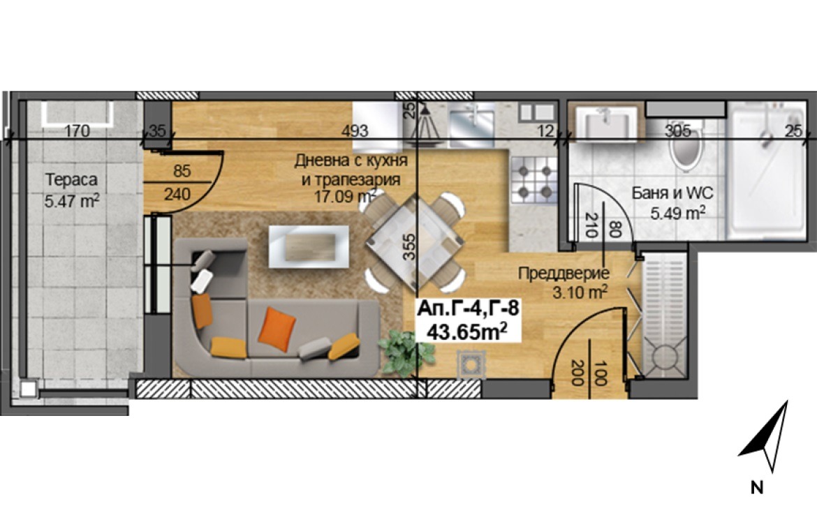 Продава 1-СТАЕН | Imot.bg — изображение 2