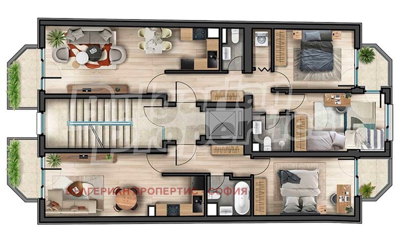 For Sale  2 bedroom Sofia , Tsentar , 121 sq.m | 52848504 - image [3]