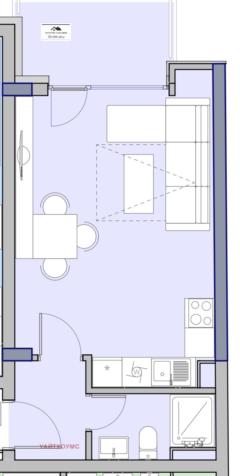 Продава 1-СТАЕН, гр. София, Малинова долина, снимка 2 - Апартаменти - 53863314