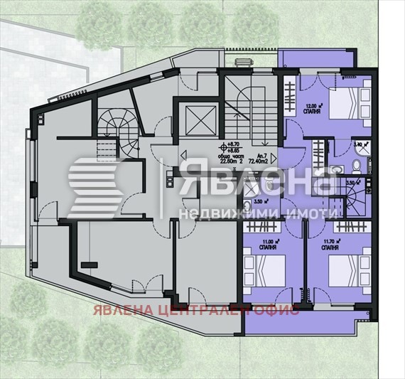 Продава 4-СТАЕН, гр. София, Бояна, снимка 3 - Апартаменти - 53169507