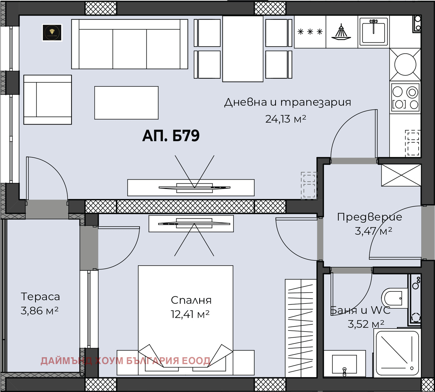 Продава 2-СТАЕН, гр. Пловдив, Пещерско шосе, снимка 10 - Апартаменти - 55991017