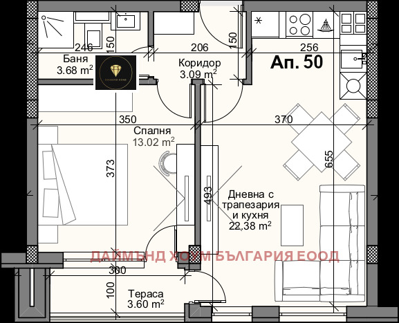 Продаја  1 спаваћа соба Пловдив , Каршијака , 67 м2 | 79458712 - слика [2]