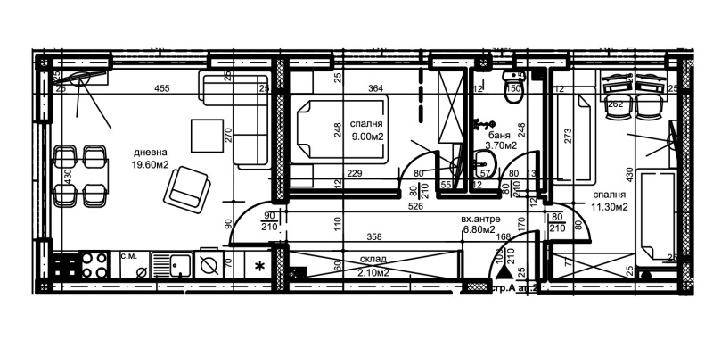 Продава 3-СТАЕН, гр. Пловдив, Христо Смирненски, снимка 5 - Aпартаменти - 49359161