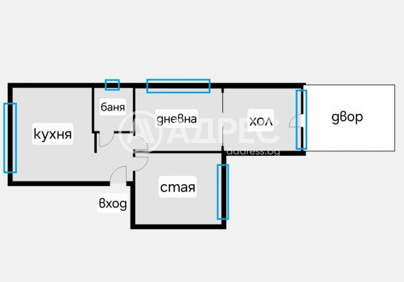 Til salg  Hus Gulv Sofia , Triagalnika , 76 kvm | 52324377 - billede [3]