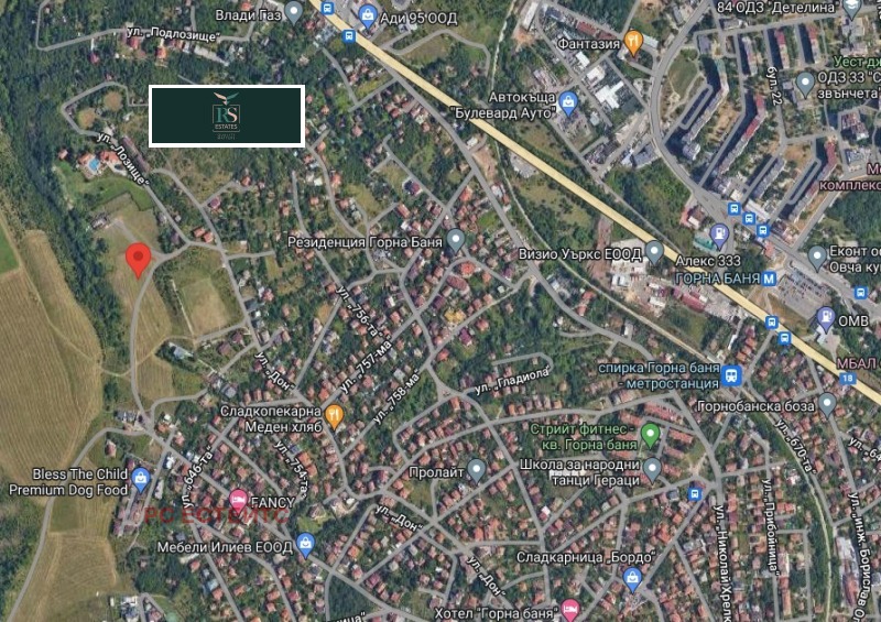 Te koop  Verhaallijn Sofia , Gorna banja , 8443 m² | 25404143