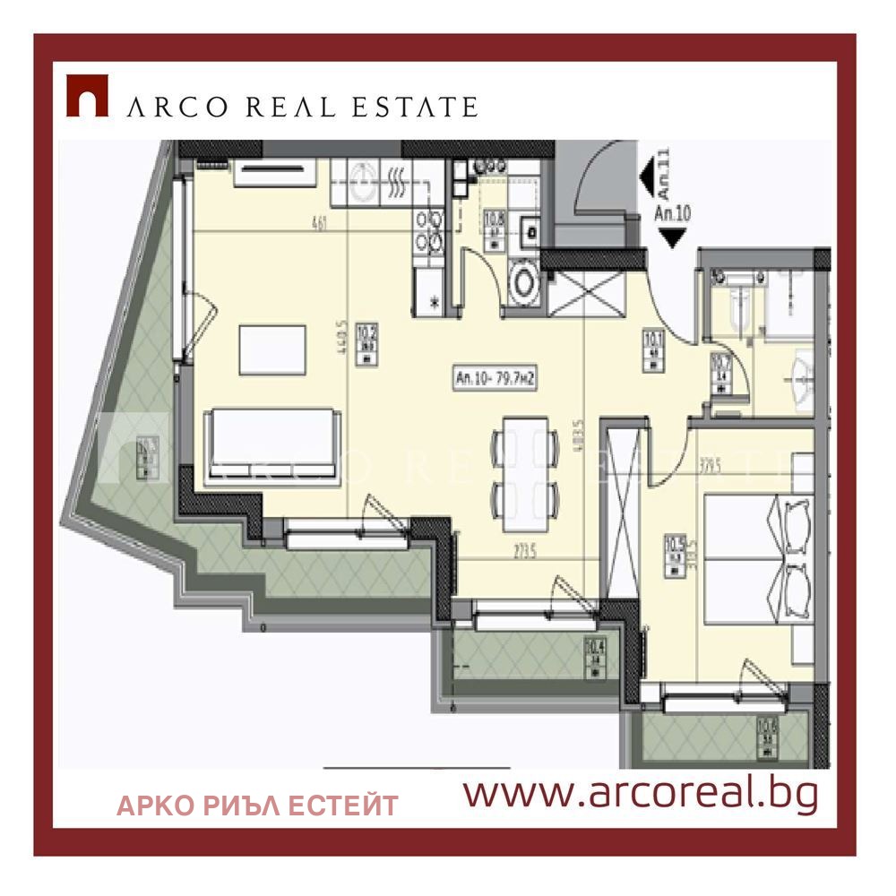 Продава 2-СТАЕН, гр. София, Кръстова вада, снимка 2 - Апартаменти - 56700602