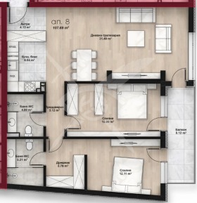 3-СТАЕН, 123 m2