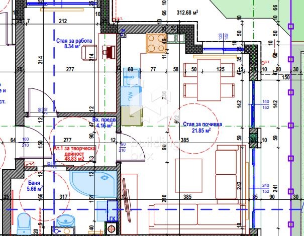 Satılık  1 yatak odası Sofia , Bankya , 59 metrekare | 23911026 - görüntü [2]