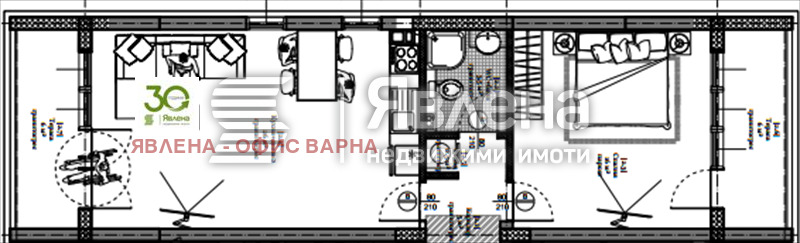 Продава 2-СТАЕН, гр. Варна, Аспарухово, снимка 2 - Апартаменти - 52619686