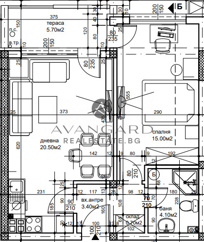 Продава 2-СТАЕН, гр. Пловдив, Христо Смирненски, снимка 12 - Апартаменти - 54193529