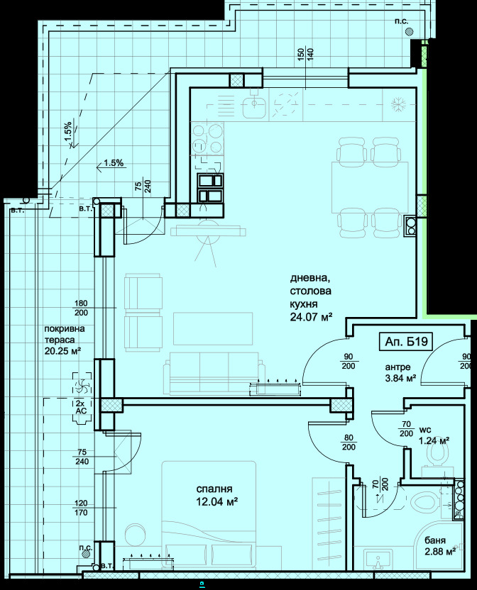 Продава  2-стаен град Пловдив , Христо Смирненски , 87 кв.м | 63752046 - изображение [4]