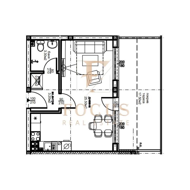 For Sale  2 bedroom Plovdiv , Yuzhen , 110 sq.m | 98068948 - image [2]
