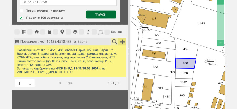 À venda  Trama Varna , Zapadna promichlena zona , 1425 m² | 70626847