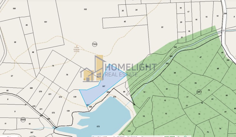 Продава ПАРЦЕЛ, гр. София, с. Бистрица, снимка 5 - Парцели - 52612365