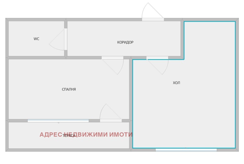 Satılık  1 yatak odası Stara Zagora , Centar , 48 metrekare | 30489356 - görüntü [7]