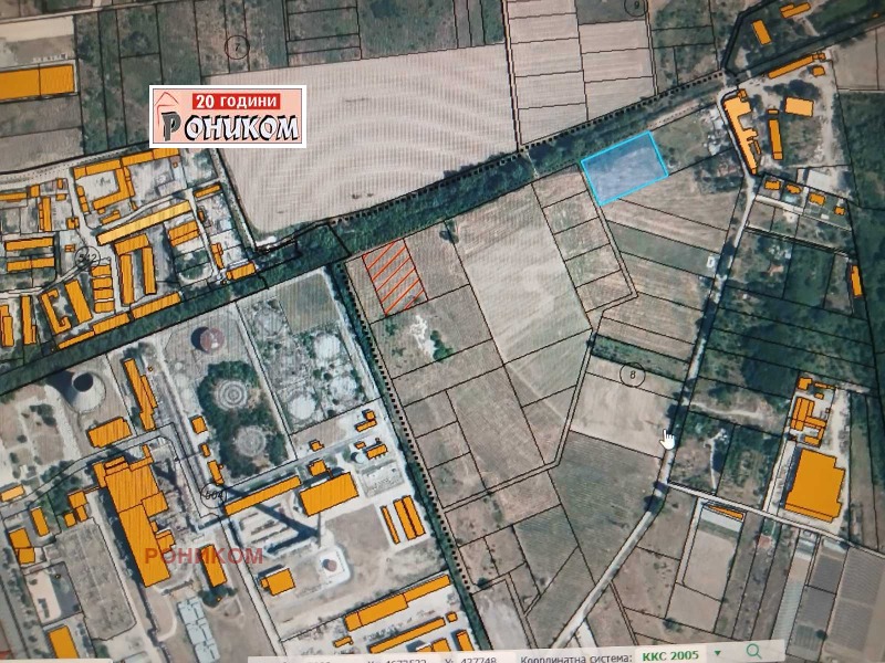 Te koop  Verhaallijn Plovdiv , Industrialna zona - Sever , 6000 m² | 90792617