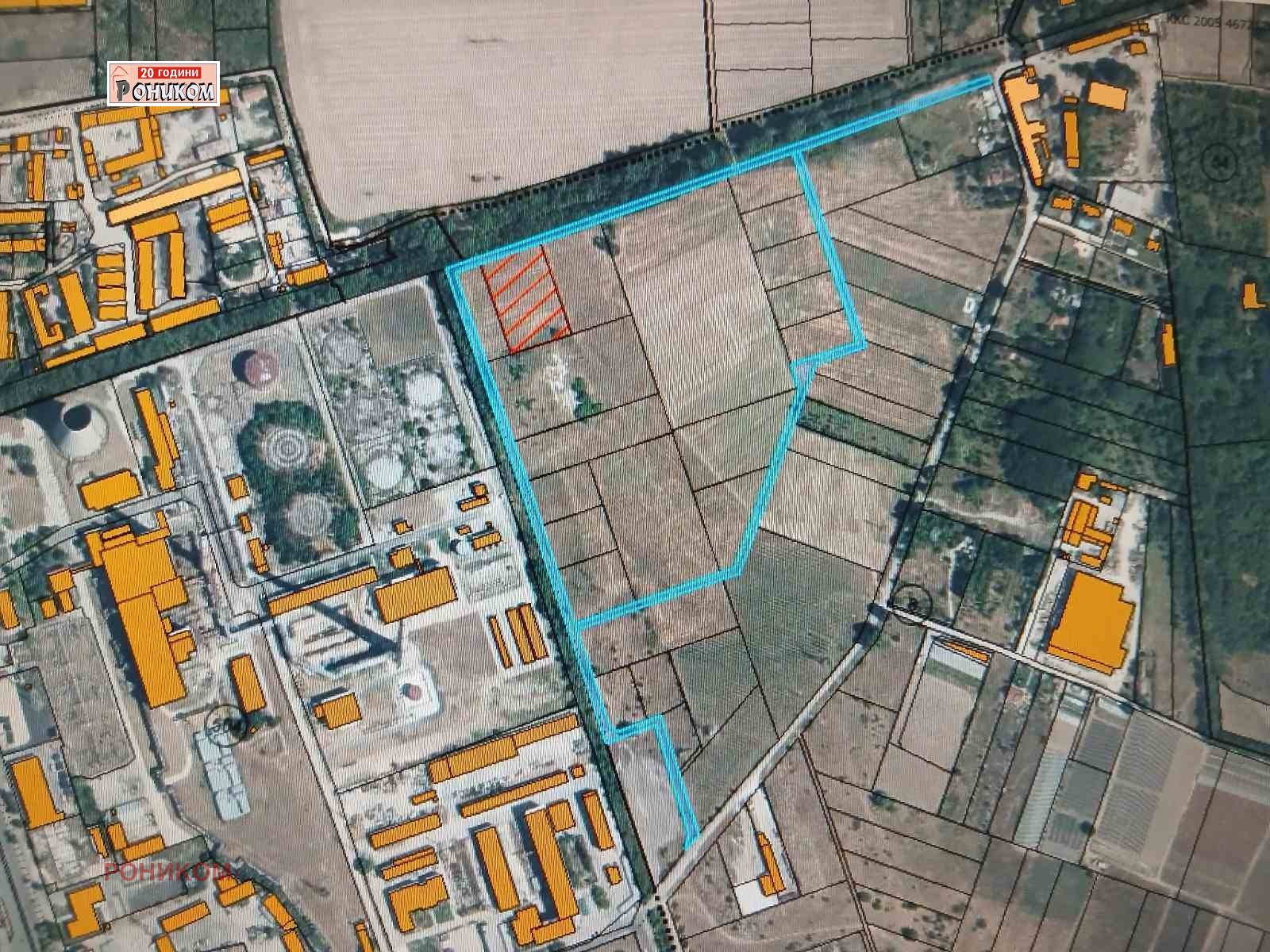 Продава ПАРЦЕЛ, гр. Пловдив, Индустриална зона - Север, снимка 2 - Парцели - 50627964