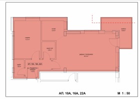 2 bedroom Zapad 2, Targovishte 3