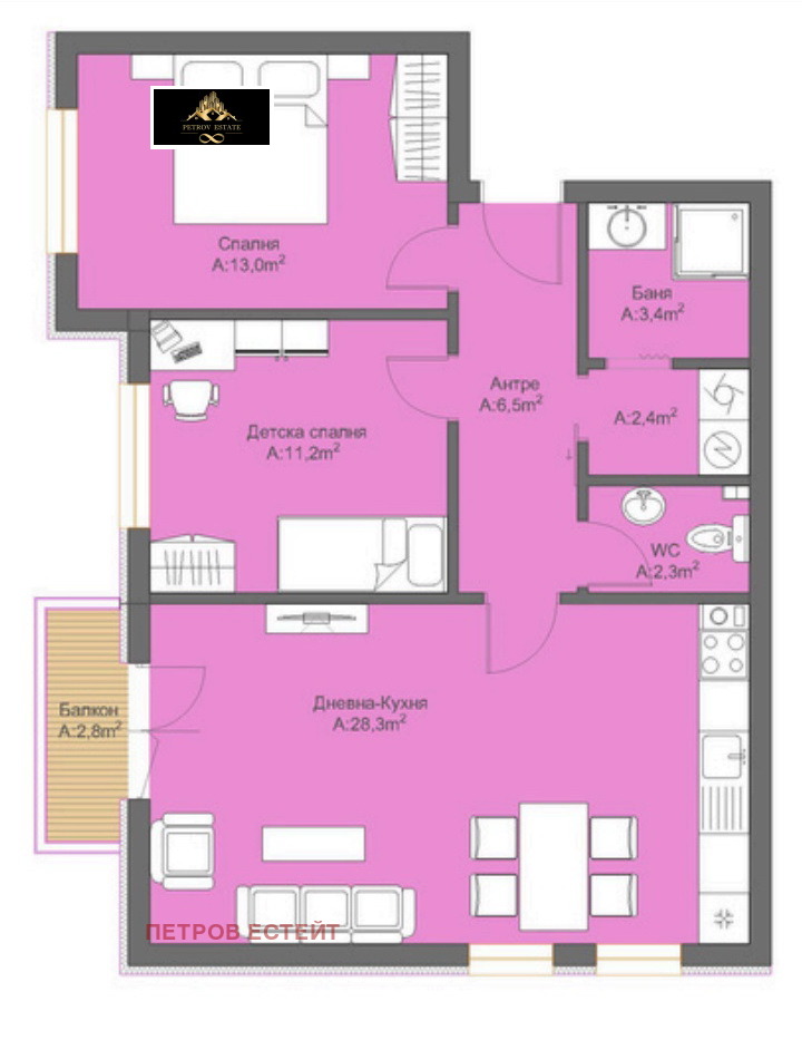 In vendita  1 camera da letto regione Pazardzhik , Velingrad , 72 mq | 81247606 - Immagine [4]