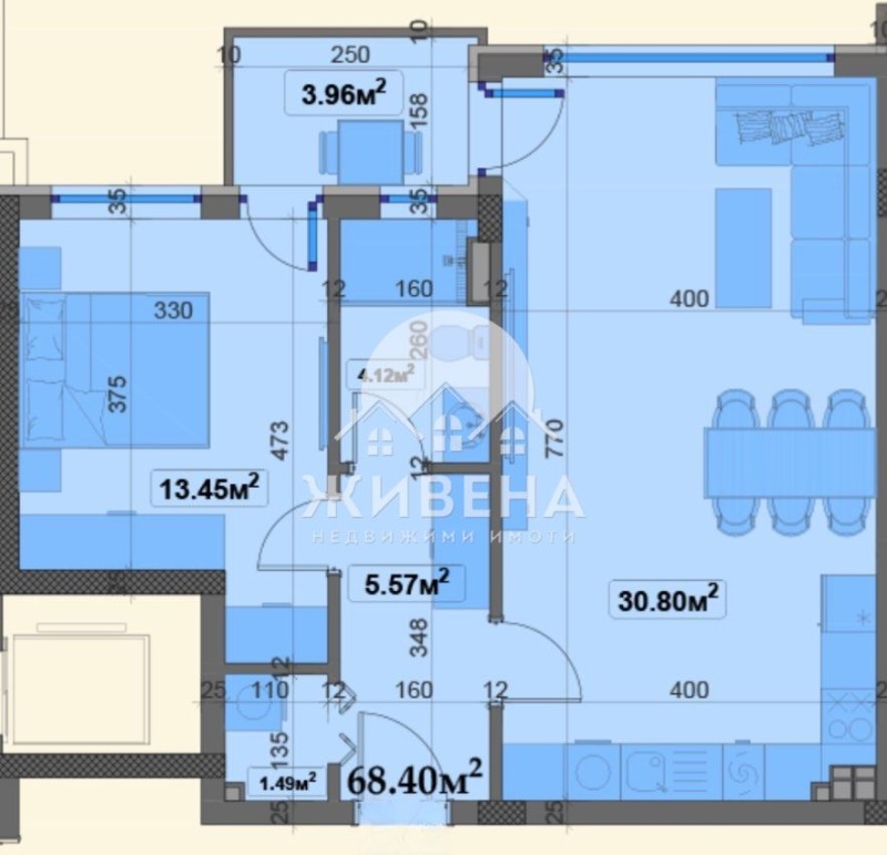Продава  2-стаен град Варна , м-т Манастирски рид , 81 кв.м | 61434645 - изображение [5]