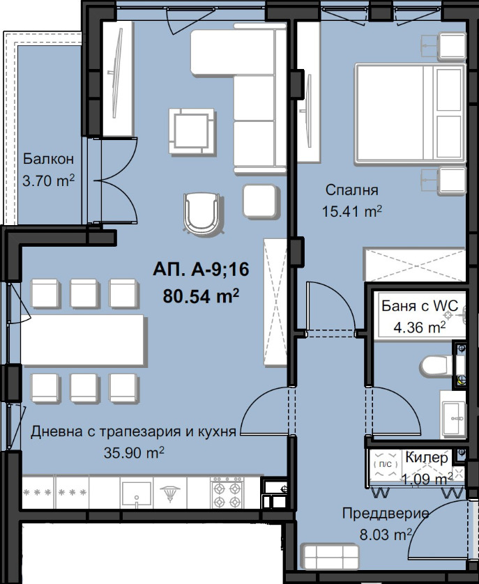 Продава 2-СТАЕН, гр. Пловдив, Христо Смирненски, снимка 1 - Aпартаменти - 47469714