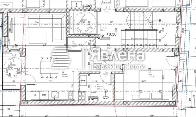 Продава 2-СТАЕН, гр. София, Център, снимка 3 - Aпартаменти - 47541465