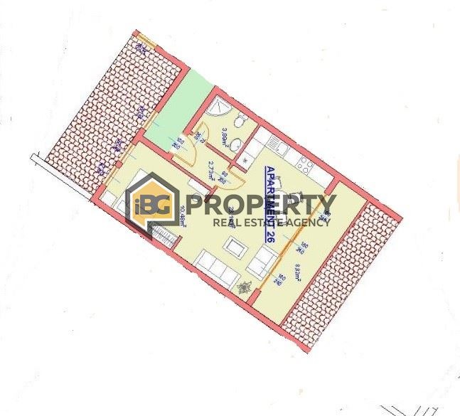 Продава 2-СТАЕН, с. Божурец, област Добрич, снимка 8 - Апартаменти - 55404658