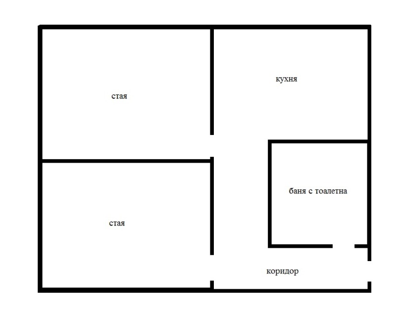 Na prodej  2 ložnice Sofia , Nadežda 2 , 58 m2 | 45722303