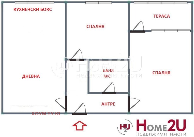 Na sprzedaż  2 sypialnie Sofia , Nadeżda 4 , 61 mkw | 68145004 - obraz [12]