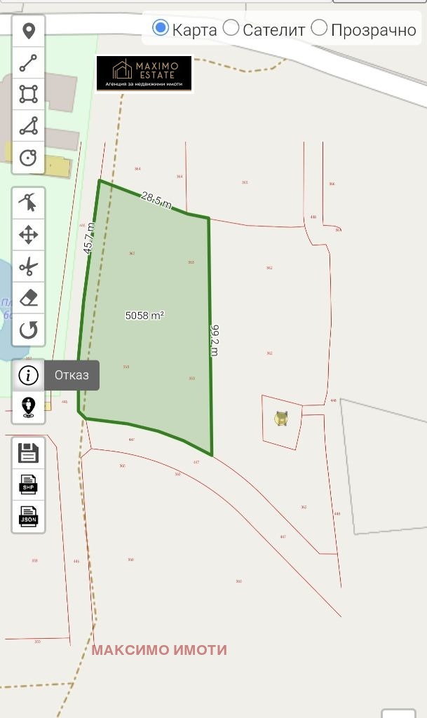 Eladó  Cselekmény régió Stara Zagora , Ovoshtnik , 5058 négyzetméter | 17094576 - kép [2]