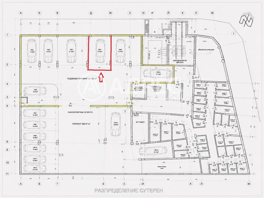 Продава ГАРАЖ, ПАРКОМЯСТО, гр. София, Подуяне, снимка 4 - Гаражи и паркоместа - 54940276