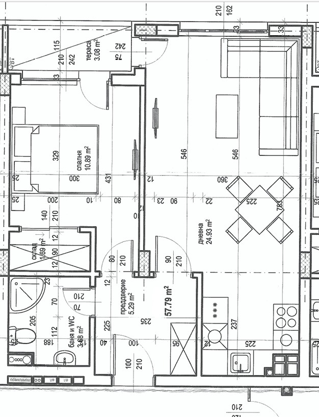 Продава 2-СТАЕН, гр. София, Овча купел, снимка 8 - Апартаменти - 53898453