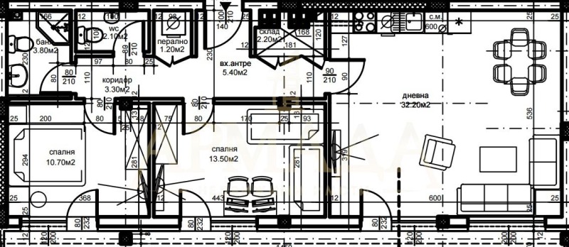 Продава 3-СТАЕН, гр. Пловдив, Остромила, снимка 3 - Aпартаменти - 48330471