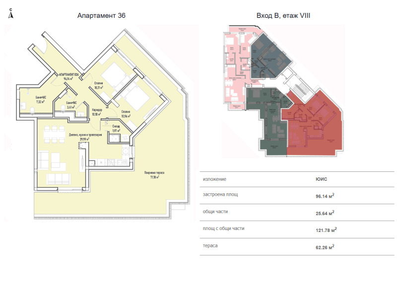 Myytävänä  2 makuuhuonetta Sofia , Mladost 4 , 122 neliömetriä | 75714186 - kuva [3]