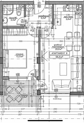 1 dormitorio Boyana, Sofia 1