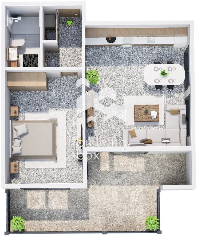 Продава 2-СТАЕН, гр. Пловдив, Христо Смирненски, снимка 3 - Апартаменти - 54013219