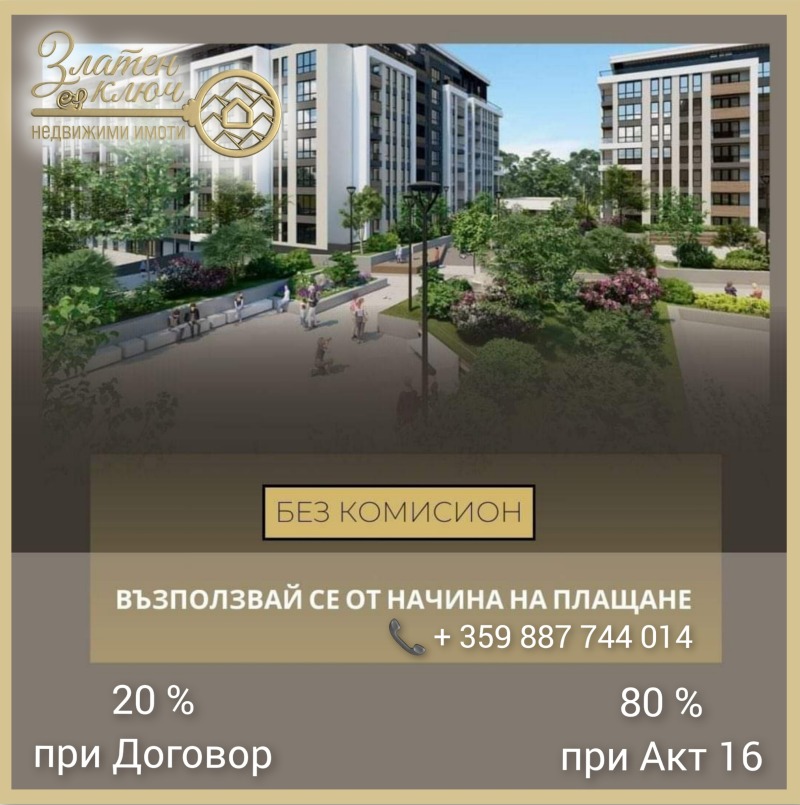 На продаж  1 спальня Пловдив , Христо Смирненски , 71 кв.м | 61779663