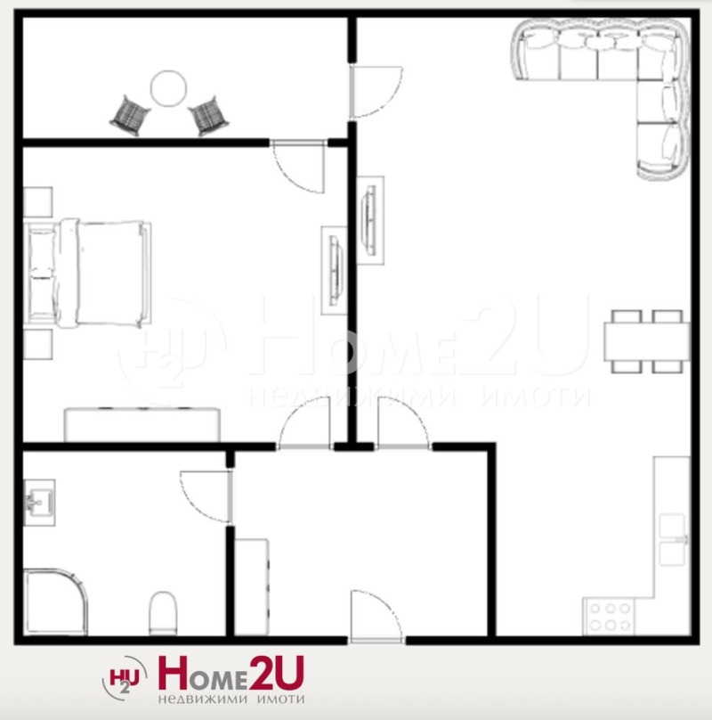 Myytävänä  1 makuuhuone Plovdiv , Tsentar , 81 neliömetriä | 71655184 - kuva [7]