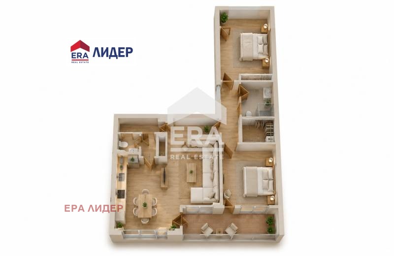 Продава 3-СТАЕН, гр. Русе, Чародейка - Юг, снимка 11 - Апартаменти - 54920142