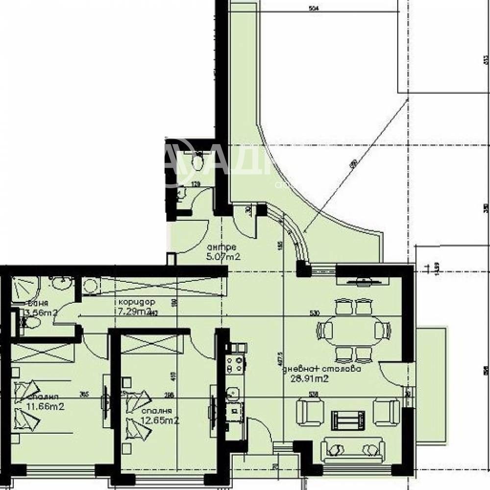 Продава 3-СТАЕН, гр. София, Оборище, снимка 3 - Апартаменти - 52704071