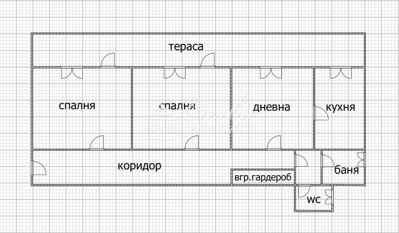 На продаж  2 спальні Шумен , Добруджански , 90 кв.м | 46406873 - зображення [10]