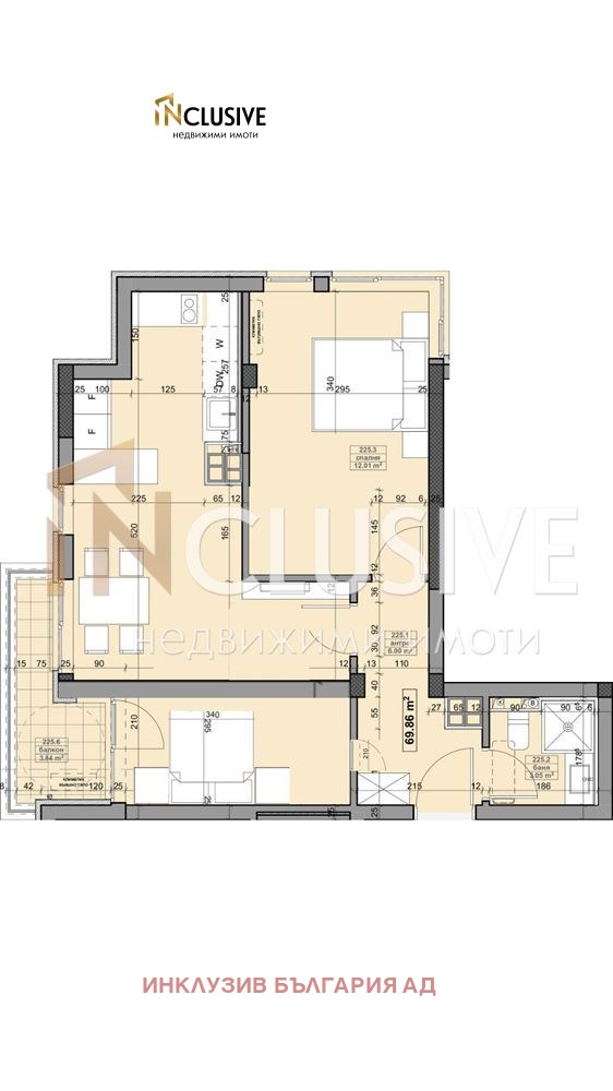 Продава 3-СТАЕН, гр. София, Люлин 6, снимка 6 - Апартаменти - 53120615