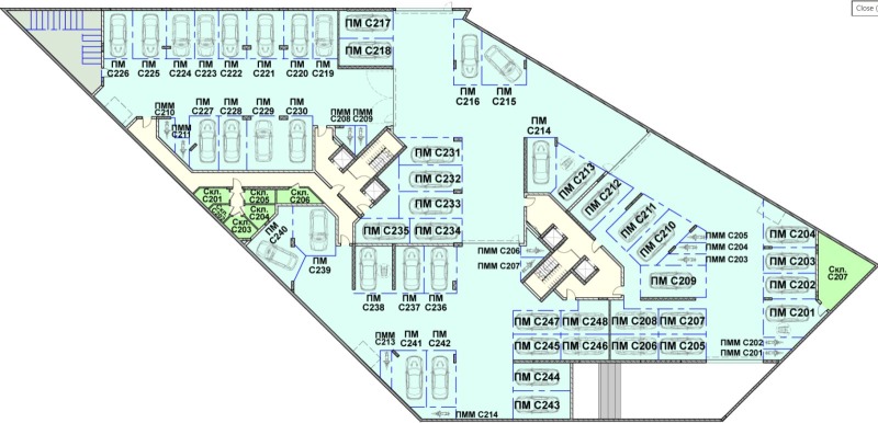 Продава ГАРАЖ, ПАРКОМЯСТО, гр. София, Полигона