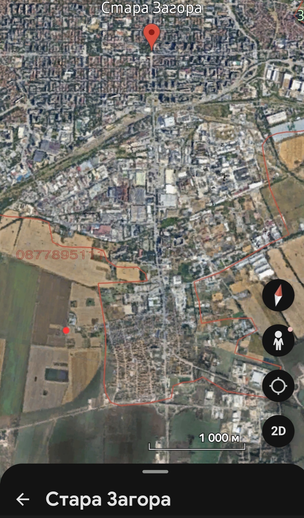 Продава ПАРЦЕЛ, гр. Стара Загора, Кольо Ганчев