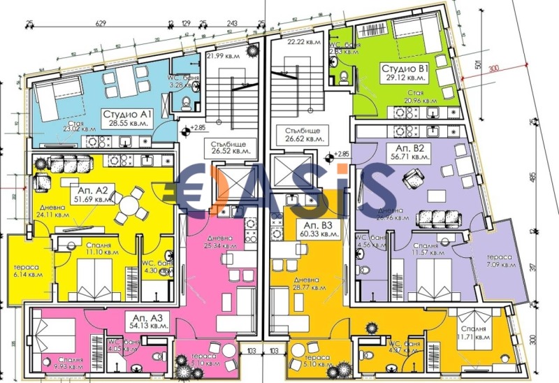 Продава 2-СТАЕН, гр. Созопол, област Бургас, снимка 11 - Апартаменти - 52286623