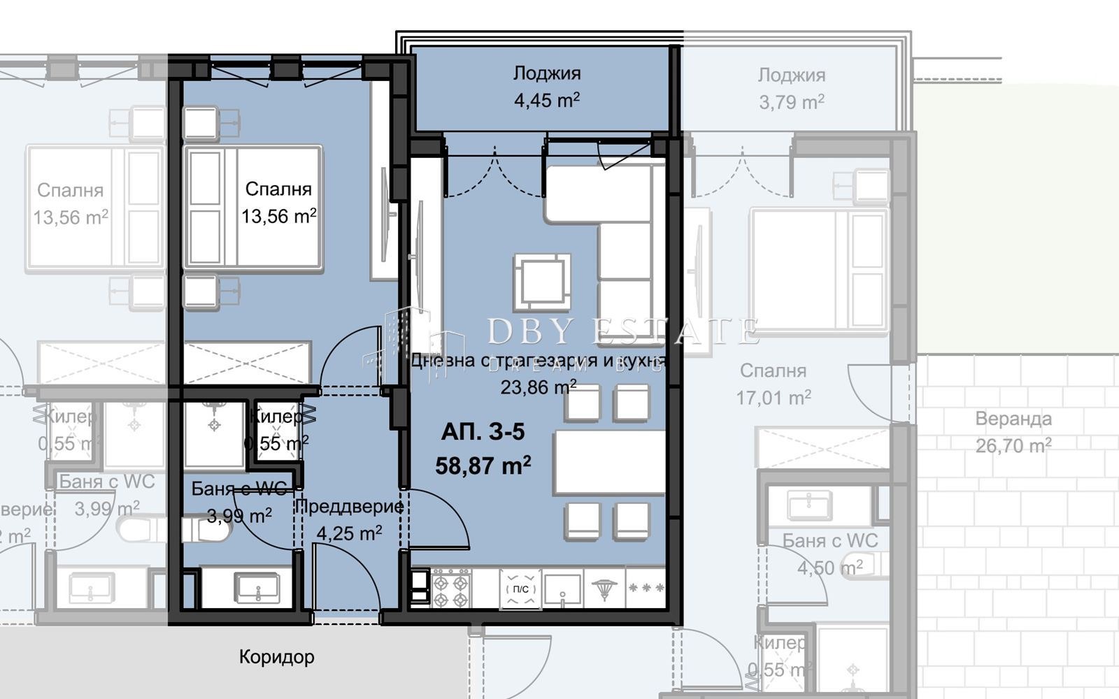 Продава 2-СТАЕН, гр. Пловдив, Христо Смирненски, снимка 2 - Апартаменти - 53705895