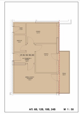 2 bedroom Zapad 2, Targovishte 3