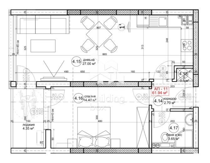 Te koop  1 slaapkamer Varna , Vazrazjdane 4 , 76 m² | 85237180 - afbeelding [2]