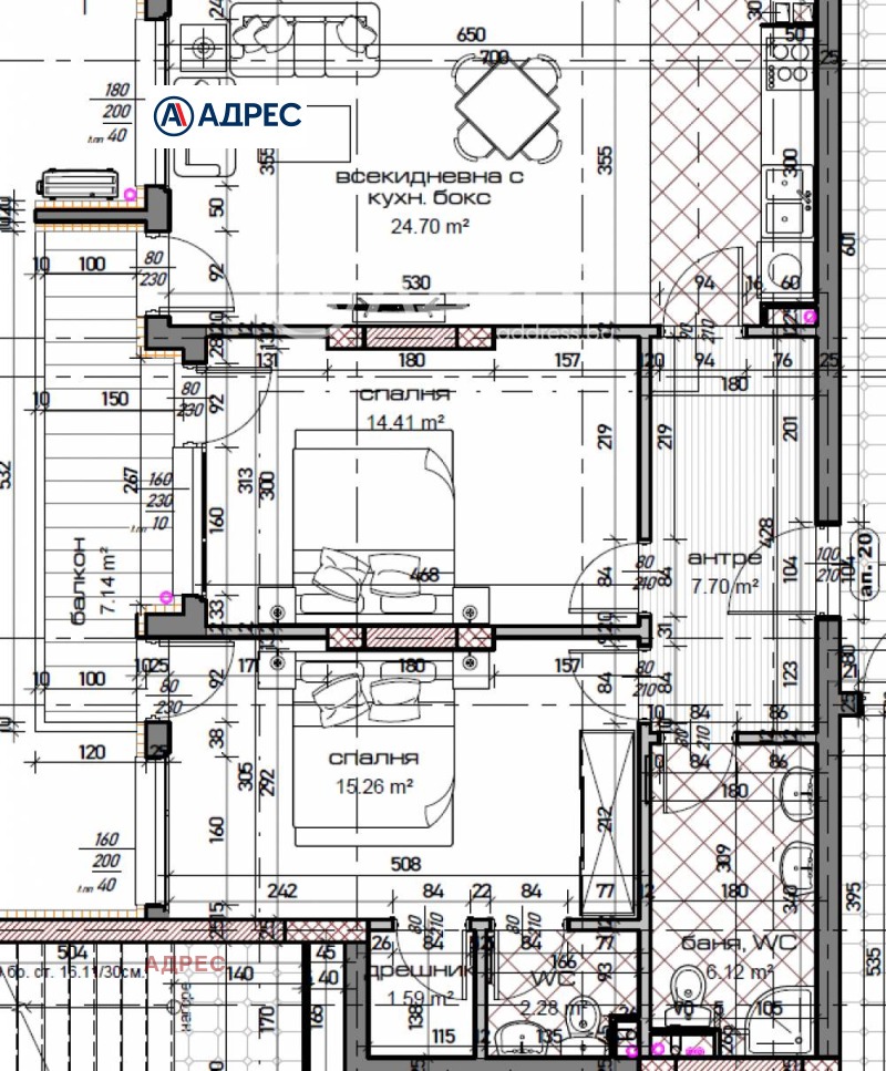 Продава  3-стаен, град Варна, Младост 1 •  169 500 EUR • ID 45082026 — holmes.bg - [1] 