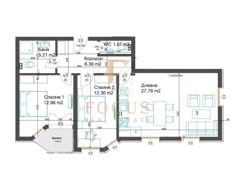 Продава  3-стаен област Пловдив , с. Войводиново , 101 кв.м | 12605837 - изображение [2]